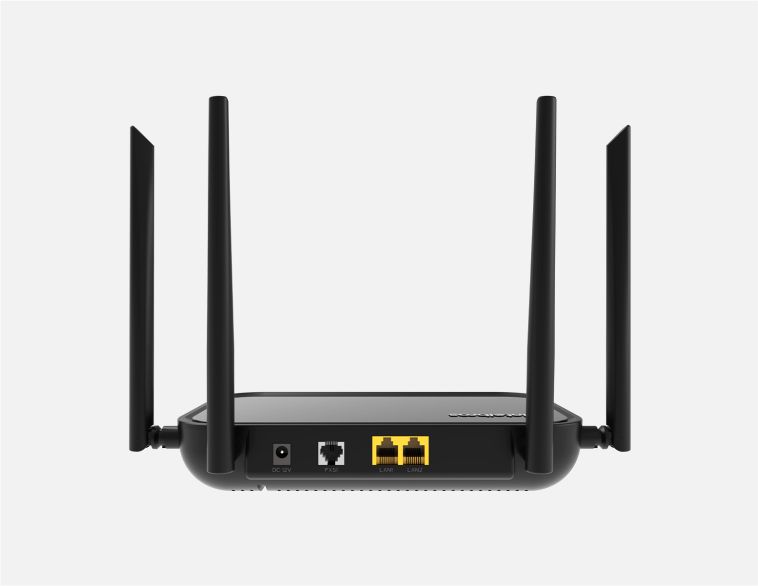 Modem Óptico PON LAN 2P FXS 1P WiFi AC WiFiber 121 AC Intelbras BR